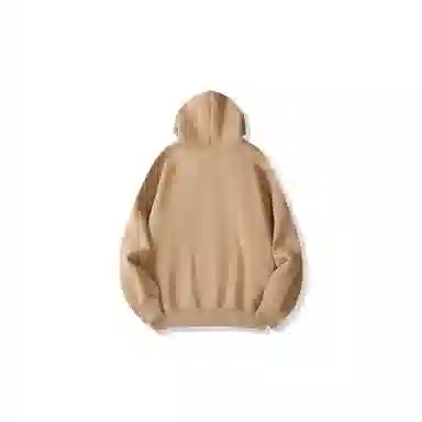 我是大卫 简约纯色口袋慵懒风韩版连帽基础款纯色卫衣加绒 男女同款