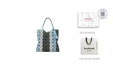 ISSEY MIYAKE Prism Stripe Tote Bag