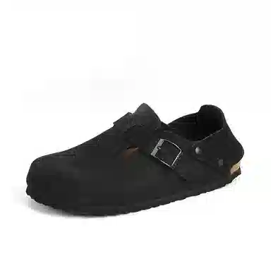Devo Life Cork Magic Tape Flat Shoes