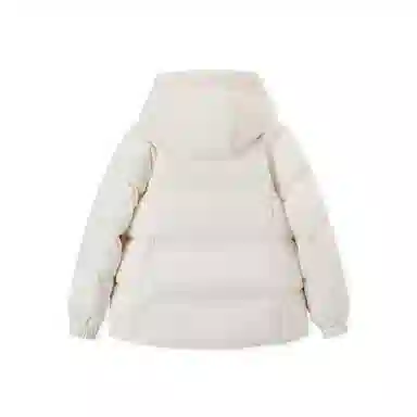 森马 纯色宽松连帽收腰羽绒服 女款