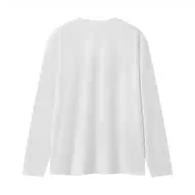 Thumb White Long Sleeve Tee