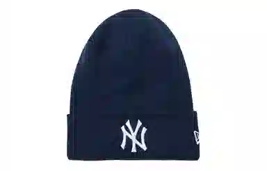 New Era MLB NY Embroidered Fleece Cap Blue
