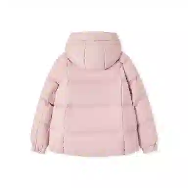 森马 纯色宽松连帽收腰羽绒服 女款