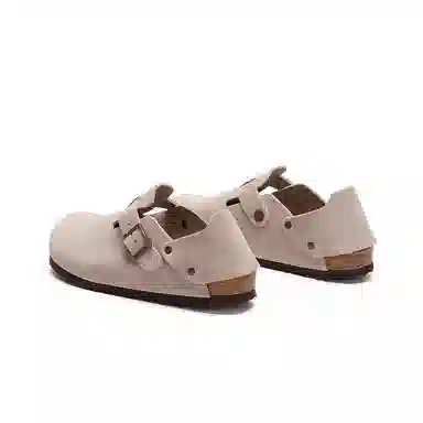 Devo Life Cork Magic Tape Flat Shoes