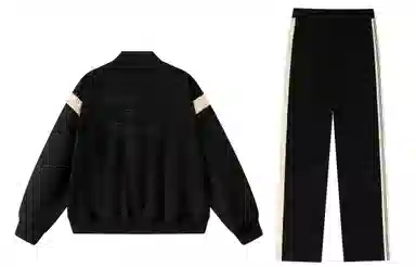 Coca-Cola Suede Stripe Embroidered Set