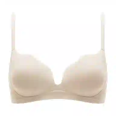 多情猫 舒适轻塑微调内衣 聚拢防下垂收副乳上托胸型 无痕哑光杯面 小胸立体显大文胸罩 无钢圈