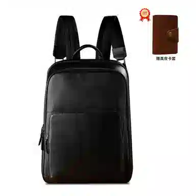Simple&nature Large Leather Backpack