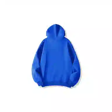 我是大卫 简约纯色口袋慵懒风韩版连帽基础款纯色卫衣加绒 男女同款