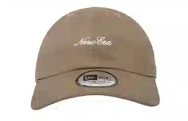 New Era Logo Cap Brown