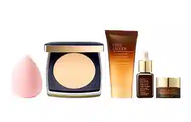 雅诗兰黛 秋季粉底套装 易上色