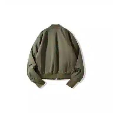 我是大卫 韩系飞行员基础款拉链棒球服多口袋夹克 男女同款