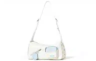 音魅 曲奇吐司斜挎包女时尚气质腋下包小众设计单肩包软 合成革