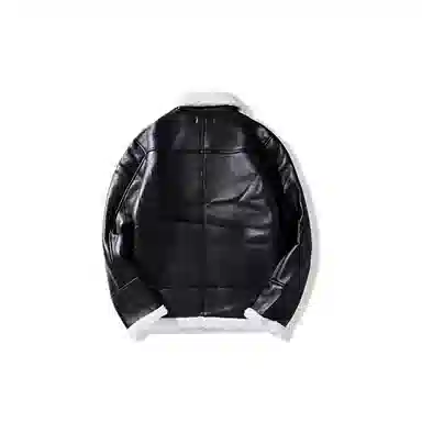 我是大卫 撞色拼接宽松口袋拉链基础款韩系外套夹克 男女同款