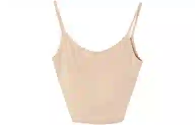 花栗鼠小姐 纯色露背吊带 女款