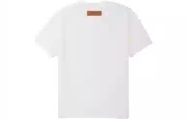 Louis Vuitton FW22 Floral Lettering Tee White