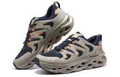 Skechers GO RUN SWIRL TECH Gray Navy