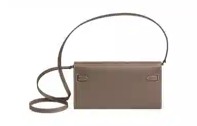 HERMES Kelly To Go classique Epsom 18 Etoupe