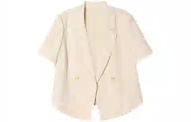 花栗鼠小姐 短袖宽松西装 女款