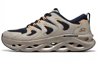 Skechers GO RUN SWIRL TECH Gray Navy