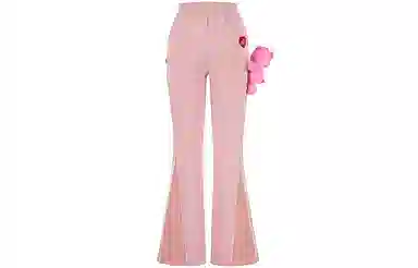 13 DEMARZO x CARE BEARS 23FW Bear Badge Sweatpants Women