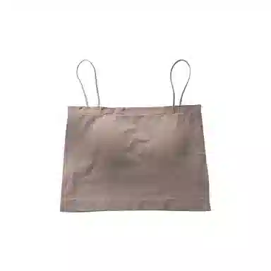 浪莎 一字肩纯色薄款防走光内搭带胸垫裹胸舒适无钢圈上托侧收防下垂美背吊带背心一体无痕文胸 女款