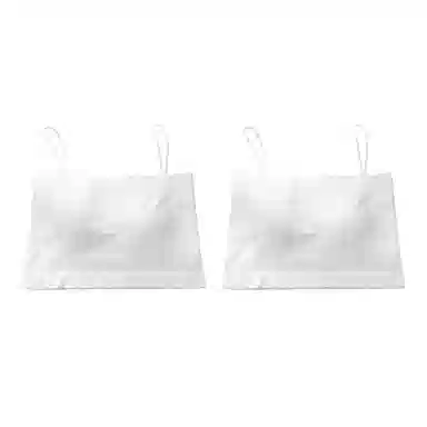 浪莎 一字肩纯色薄款防走光内搭带胸垫裹胸舒适无钢圈上托侧收防下垂美背吊带背心一体无痕文胸 女款