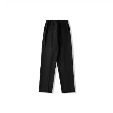 我是大卫 拉链口袋阔腿直筒百搭基础款韩版西裤休闲裤 男女同款