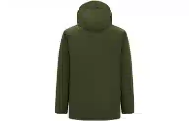 HAZZYS Solid Color Hooded Down Jacket Men