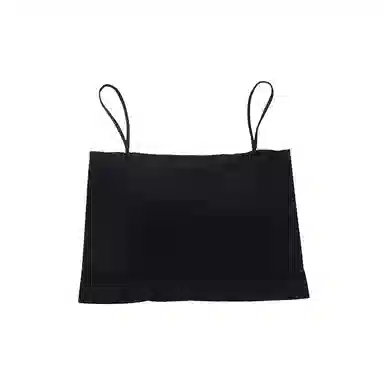 浪莎 一字肩纯色薄款防走光内搭带胸垫裹胸舒适无钢圈上托侧收防下垂美背吊带背心一体无痕文胸 女款