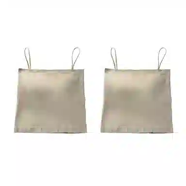 浪莎 一字肩纯色薄款防走光内搭带胸垫裹胸舒适无钢圈上托侧收防下垂美背吊带背心一体无痕文胸 女款