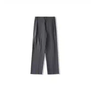 我是大卫 百搭垂坠感宽松阔腿西裤直筒基础休闲裤 男女同款