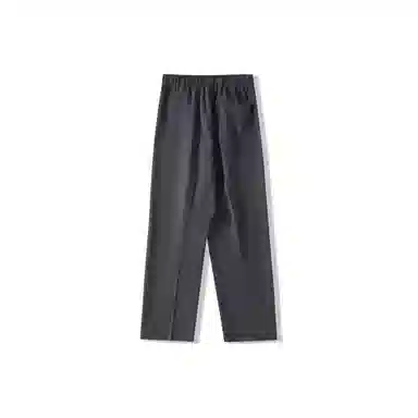 我是大卫 九分基础修身简约西裤直筒阔腿裤休闲裤 男女同款