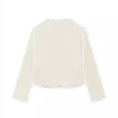 森马 短款修身格子粗花呢夹克外套 女款