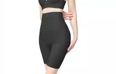 润微 纯色高腰简约薄款塑身裤 女款