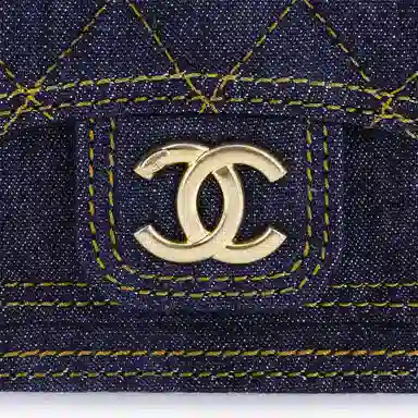 CHANEL Double You Denim Mini Bag