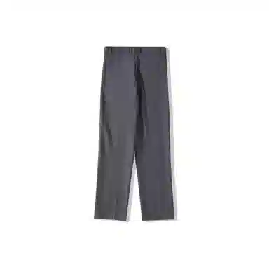 我是大卫 复古纯色宽松直筒基础西裤纯色阔腿裤休闲裤 男款