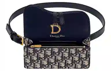 Dior Saddle Oblique Denim