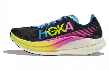 HOKA ONE ONE Rocket X Black Pink