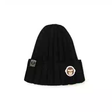 Aape Cartoon Badge Knit Hat