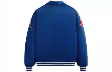 KITH x NFL FW23 Colts Satin Bomber Jacket Logo