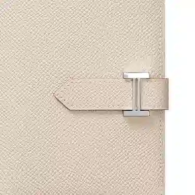 HERMES Bearn Epsom 10 Craie