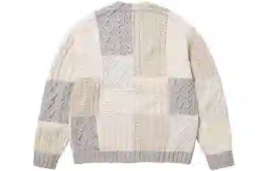 Supreme FW23 WEEK3 PATCHWORK CABLE KNIT CARDIGAN