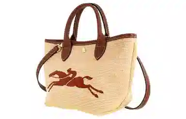 LONGCHAMP Le Panier Pliage 21 Brown