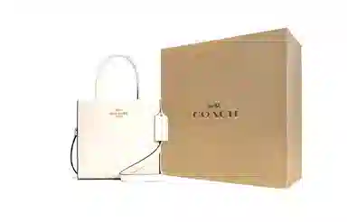 COACH Cally 17 Logo Tote