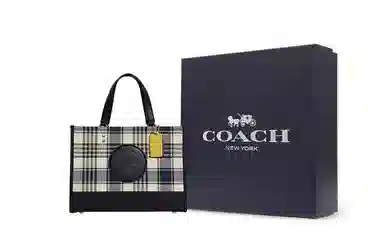 COACH Dempsey 30 Logo Tote