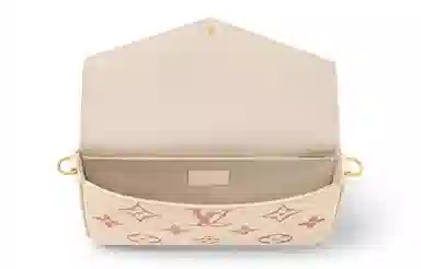 Louis Vuitton Pochette Félicie Cream Pink
