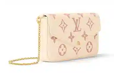 Louis Vuitton Pochette Félicie Cream Pink