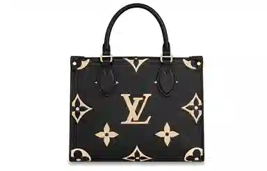 Louis Vuitton Onthego Black/Beige