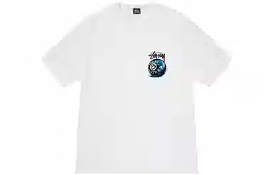 Stussy x BORN x RAISED SS23 8 BALL TEE 88T