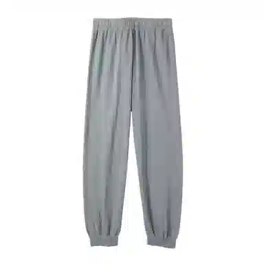 花栗鼠小姐 纯色高腰束脚休闲裤 女款